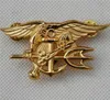 US Navy Seal Eagle Anchor Trident Mini Madalya Üniforma Rozeti Altın Rozeti Cadılar Bayramı Cosplay Toy191p7507495