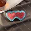 Colorful Heart Hair Clips Letter Spring Clip for Women Diamond Girls Barrettes Lovers Birthday Gift