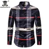 Vestido masculino camisas S-6XL negócios casual camisa xadrez masculino formal workwear vestido de casamento magro social festa roupas cáqui verificado camisa 231214