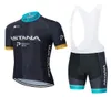 Maglia da ciclismo set 2020 Pro TEAM Astana abbigliamento da ciclismo Estate traspirante MTB kit pantaloncini con bretelle in jersey Ropa Ciclismo4614732