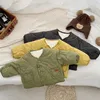 Kleidungssets MiniAinis Herbst-Baby-Set aus dicker, mit Baumwolle gepolsterter, warmer Jacke und Hose, 2-teiliges Set aus weichen Pyjamas für Mädchen und Jungen, Kleidungsset 231214