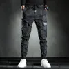 Pantaloni da uomo Camouflage Jogger Uomo Primavera Autunno Matita Harem Pant Uomo Pantaloni comodi Camo Joggers Tasche multiple 231213