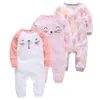 Pyjama 5 stks Baby Pyjama Meisje Jongen Pijamas bebe fille Katoen Ademend Zacht ropa geboren Dwarsliggers Pjiamas 231213