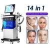 14 in 1 Multifunktions-Diamant-Hautpeeling Mikrodermabrasion Peel Gesichtspflege Sauerstoff-Wasserstrahl-Gesichtspflege-Schönheitsmaschine