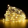 11m 21m 31m 41m LED lampe solaire extérieure LED chaîne lumières fée vacances fête de Noël guirlande solaire jardin étanche Lights249Y