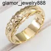 Pierścienie hawajskie 14K złote pierścienie dla kobiet Plumeria Flower Pierścienie biżuterii dla biżuterii Guam Samoa