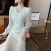 Casual Dresses Elegant And Pretty Women's 2023 Spring Fishtail Long Dress Design Sense Lace Splice For Women