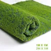 1 M x 1 M 2 M x 1 M tapis d'herbe vert pelouses artificielles tapis de gazon faux gazon maison jardin mousse pour la décoration de mariage de plancher de maison 10292878