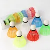 Badminton Shuttlecocks 12st Colorful Balls Portable Travel Out Products Sport Training Outdoor Supplies 231213