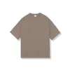 24SS 2023 Summer New Earth Color 280G Lose Męskie Męskie Męskie Masowe Mase Masowe T-shirt dla mężczyzn