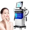 Máquina de microdermoabrasión portátil vertical 14 en 1, máquina de exfoliación por chorro de oxígeno, equipo de salón de belleza con dermoabrasión de diamante