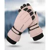 Skihandschoenen Dames Winter Waterdicht Winddicht Wanten Extra warm Sneeuw Ski Katoen Touchscreen Handschoenen voor meisjes Motorwielrennen SportL23118