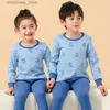 Pigiama Neonate Pigiama Nuovo Autunno Cartoni animati Coniglio Abbigliamento per bambini Ragazzi Indumenti da notte Pigiama di cotone Set per bambini 2 4 6 8 10 anni