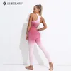 Lu Lu Lemon Align Seamless Tie DYE Set Fitness Suit Bar Yoga Sports Women Yoga Sportswear Workout Clothes For Woman Gym Clothing Athletic Wear