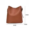 Evening Bags casual wide strap bucket bag designer women shoulder bags luxury pu crossbody bag large capacity messenger bag simply purse 231213