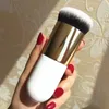 Makeup Brushes Fashion Chubby Dock Foundation Brush Flat Cream Makeup Brush Professional Makeup Brush High Gloss Brush Loose Powder Brush 231214