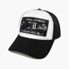 Ny trenddesigner Ball Cap Men's Canvas Ball Cap Truck Cap Fashion Letters Baseball Cap Men's Gift Forttionde