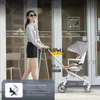Barnvagnar# baby barnvagn för vikning av spädbarn vagga vikbar utomhus bärbar högvagnsvagn fyra hjul STROLLERVAIDURYB Q231215