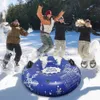 Sledding Snow Tube Inflatable Sledding Tube Winter Outdoor Sports Toys 90 Cm Snow Sled Tube Heavy Duty Winter Snow Tube for Kids Adults 231213