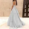 Urban Sexy Dresses 2023 New Elegant Sexy Prom Dresses Long Strapless High Pleated Bling Sequin Wedding Banquet Dress Backless Evening Party Formal T231214