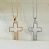 Colliers pendentif vente 925 collier en argent sterling croix pour femmes mode et marque de luxe bijoux fête couple cadeau 231214
