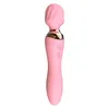 Silikonowy wibrator do masturbacji damskiej Stick G-Punkt G silne wibracje i ciche masaż kulminacyjny Produkty seksualne 231129