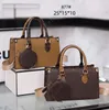 Большая сумка Женские сумки для покупок Дизайнерские сумки Модные женские сумки AB двухцветные с широким ремешком через плечо Сумки с портмоне