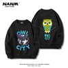 Owl City Music Project Owl City Crewneck Hoodie Men and Women Autumn and Winter Alternative Rock kläder 855