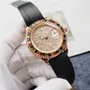 Menwatch 40MM automatisch heren mechanisch uurwerk horloges van hoge kwaliteit Volledig roestvrij staal zilveren horloge Super Bright Sapphire waterdichte horloges originele doos