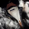 Мужской мех из искусственного меха Зимние толстые мужские куртки из искусственного меха, пальто Модные мужские и женские пары Теплая и удобная одежда Тонкое серое мужское пальто S-4XL Q231212