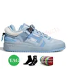 Designer Pink Easter Egg Forum 84 Bad Bunny hardloopschoenen met lage gesp Patchwork Back to School Heren Dames Lows Plat Wit Koningsblauw Platform Dhagate Sneakers Trainers