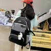 Schultaschen 5 Stück Rucksack Handtasche Bleistift für Koffer Kordelzug Tasche Daypack Student T