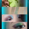 Eye Shadow Girlcult Cyber ​​Chatty FourColor Eyeshadow Palette Laser Solid Honey Chameleon Blue Makeup Y231213