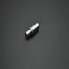 Fermoirs magnétiques pour collier, Tube de verrouillage, adaptés à 3mm 4mm 5mm 6mm 7mm d'épaisseur, cordon en cuir, résultats de bijoux, 50 pièces, livraison 2848