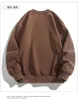 Mens hoodies tröjor harajuku crewneck män mode långärmad hoodie casual brev tryck tröja för ung pullover 231214
