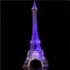 SXI EIFFEL TOWER DECOR LIGHTカラフルなLEDナイトライトパリスタイルデスクランプ用寝室用ロマンチックな誕生日プレゼントパーティーケーキ348Wのロマンチックな誕生日プレゼント