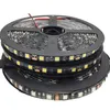 5050ブラックPCB LEDストリップIP65防水DC12V 60LED M 5MロットホワイトホワイトレッドレッドグリーンブルーRGB332Q