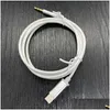 Kable telefonu komórkowego samochód o 1m 3 stopy USB typ C do 3,5 mm męski gniazdo Aux Słuchawki S Computer adapter USBC dla S22 S21 Uwaga Huawei D Dhuvj