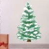 Autocollants muraux de noël en forme d'arbre de pin de neige d'hiver, pour salon, chambre à coucher, sparadrap muraux décoratifs pour la maison, papier peint mural en PVC