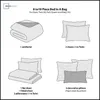 Conjuntos de cama Navy Plaid 10 Piece Bed em um saco Consolador Conjunto com lençóis lençóis de quarto 231214