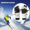 Skidhandskar JSJM Nya vinterhandskar Kvinnor Warm Anti-Slip Waterproof Outdoor Sports Ski Gloves Men Pekskärms andningshandskar unisexl23118