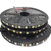 5050 Striscia LED PCB nera IP65 Impermeabile DC12V 60LED M 5M lotto Bianco Bianco caldo Rosso Verde Blu RGB332Q