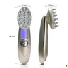 Massage Gun Mas Gun Laser Hair Growth Comb Pon Light Therapy Hairbrush Scalp Anti Loss Treatment Masr Återrowth Drop Delivery Sports OU DHMVG