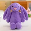 Großhandel neues langes Haar Little Kaninchen Plüsch Puppe 28 cm Grab Machine Puppe Speziales Mädchen Schlafpuppe Geschenk