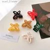 Hoofddeksels Haaraccessoires Gratis Verzending Korea Fashion Nieuwe 4 CM Kleine Vlinder Haar Clip Accessoires Mooi Voor Vrouwen Meisje Zoete Hars Haarspelden HeadwearL231214