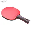 卓球Raquets Huieson Seller Nano 9 8カーボンラケットウッドパウダーコンポジットテクノロジーPing Pong Paddle with Case 231214