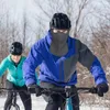 Hełmy motocyklowe rowerowe pokrywka wełniana wełna elastyczne miękkie okładki oddychające zima dla mężczyzn