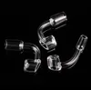 4mm Thick banger Smoking Accessories Quartz Banger OD 20mm Flat Top Domeless Nail 45 90 Degree 10mm 14mm 18mm Female Male for Water Pipe