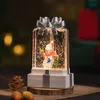 Inne imprezy imprezowe Noel Santa Claus Snowman Xmas Christmas Eve Box Prezenty Kształt Para i Kid Gift Crystal Ball Ozdoby stołowe 231214