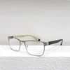 Designer Mens Solglasögon Kvinnor Luxury Sun Glasses Square Frame Märke Retro Fashion Högkvalitet med lådlinser kan anpassas